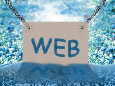 WEB (background) clipart