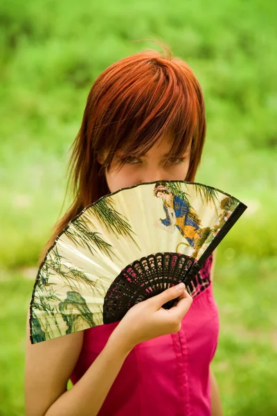 stock image Portrait of a beautiful girl