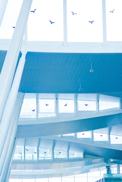 Moderne internationale luchthaven terminal — Stockfoto