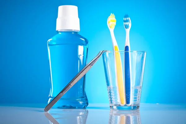 Dental check och sterila förhållanden — Stockfoto