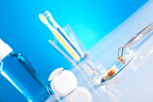 Dentistry equipment and sterile conditions — Stock Photo, Image
