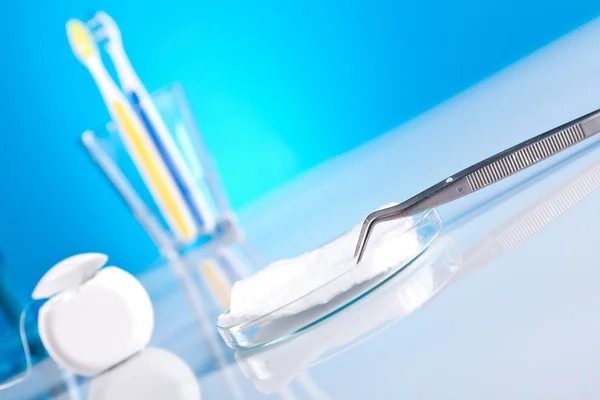 Stomatologia i dentystycznych sprawdzić — Zdjęcie stockowe