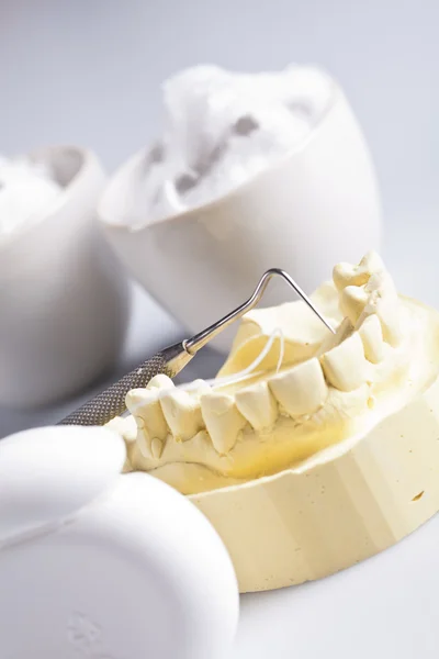 Estomatologia e verificação dentária — Fotografia de Stock