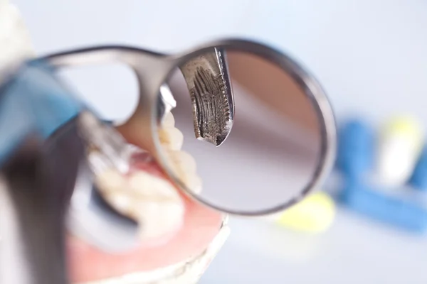 口腔と歯科チェック — ストック写真