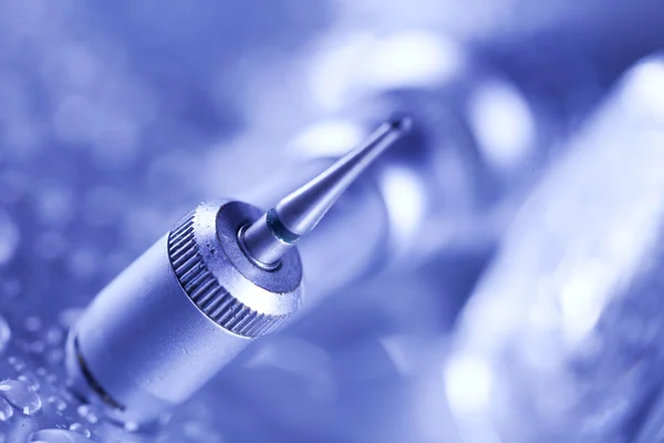 Dentistry equipment and dentla care — Stock Photo, Image