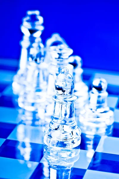 stock image Business trategy and chess