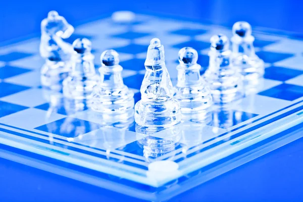 stock image Business trategy and chess