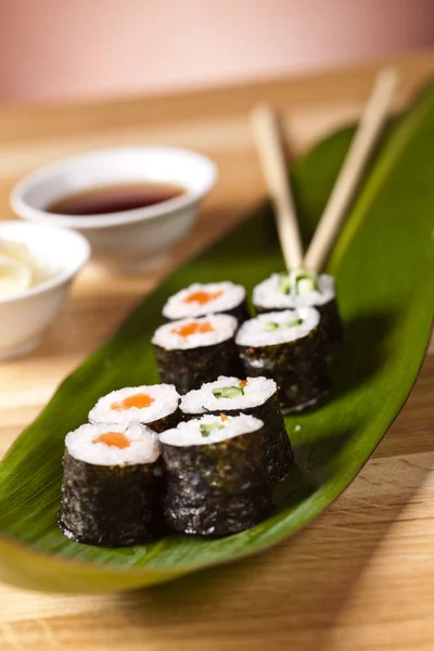 寿司とロール — ストック写真