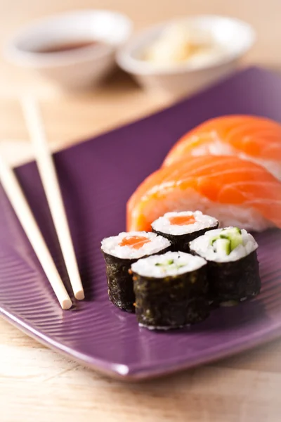 寿司とロール — ストック写真
