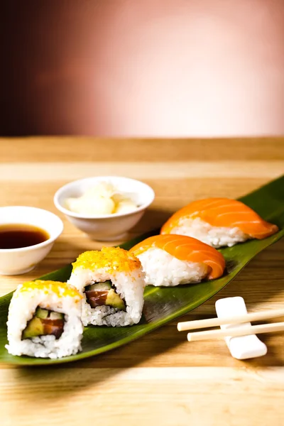 Sushi till lunch — Stockfoto