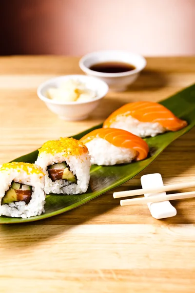 Sushi para almoço — Fotografia de Stock