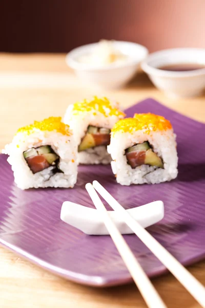 Sushi for lunch — Stock Photo, Image