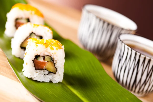 寿司の昼食のためセット — ストック写真