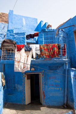 A view of Jodhpur, the Blue City of Rajasthan, India clipart