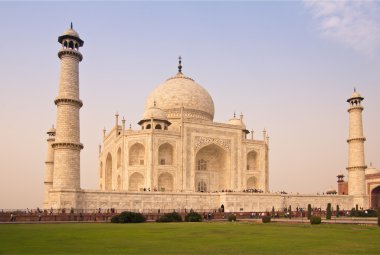 Taj Mahal in India clipart