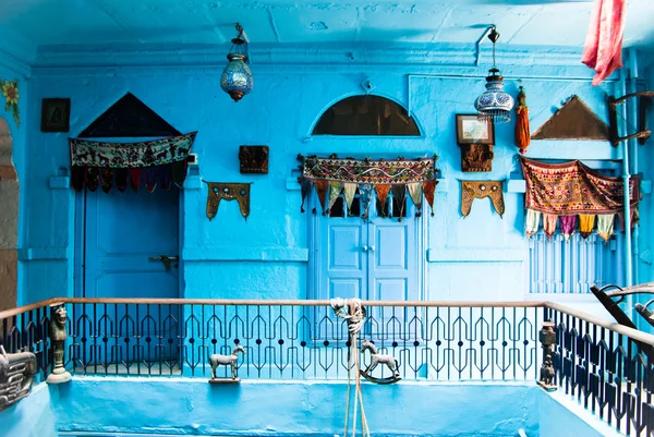 Jodhpur la "città blu" nello stato del Rajasthan in India . — Foto Stock