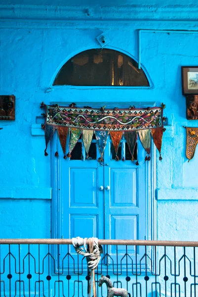 Jodhpur "modré město" ve státě Rádžasthán v Indii. — Stock fotografie
