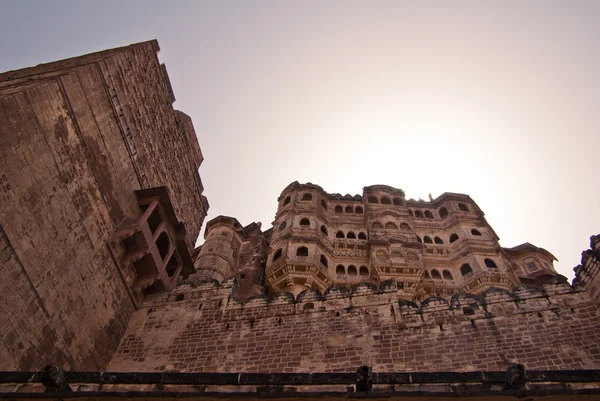 Mehrangarh Fort, Jodhpur na Índia — Fotografia de Stock