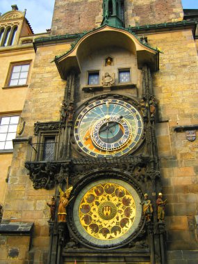 The Astronomical Clock of Praga clipart