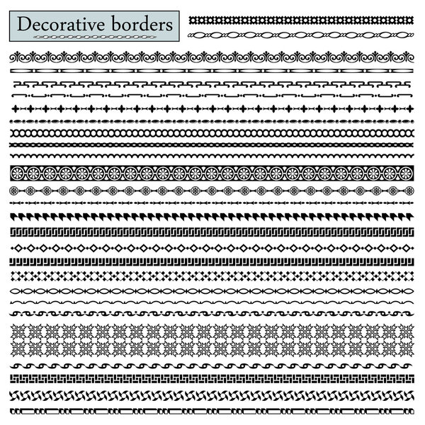 Decorative borders