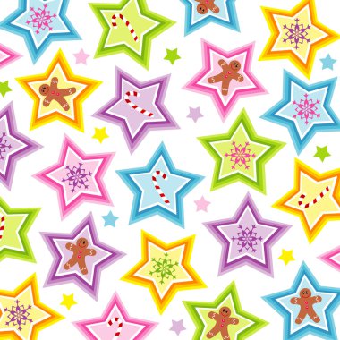 Background with stars clipart