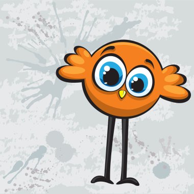 Cartoon bird clipart