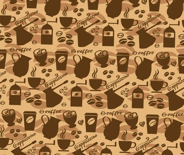 Кофе фон — стоковый вектор