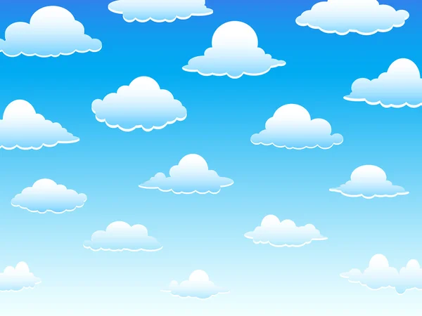 03 felhők — Stock Vector