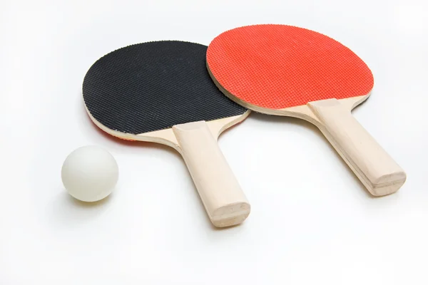 stock image Ping Pong Paddles and Ball