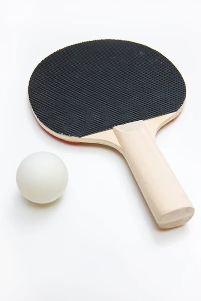 ping pong raket ve top