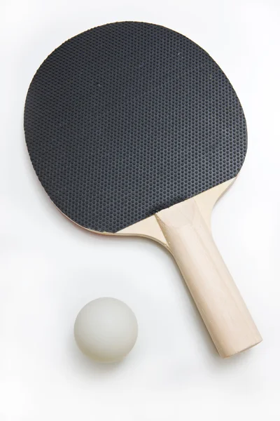 ping pong raket ve top