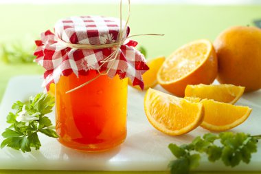 Orange marmalade clipart