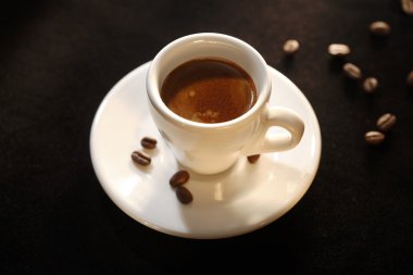 Bir fincan espresso.