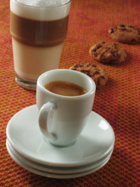 espresso ve latte macchiato