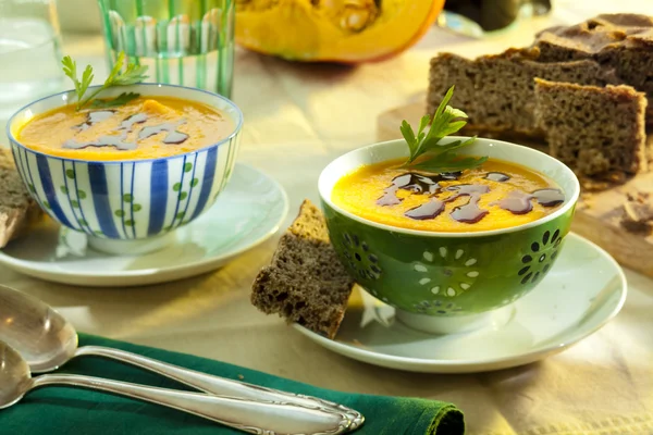 stock image Cream of Pumpkin Soup