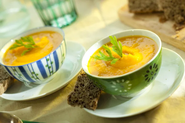 stock image Cream of Pumpkin Soup