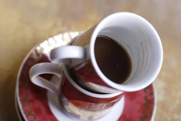 Lege koffie cups — Stockfoto
