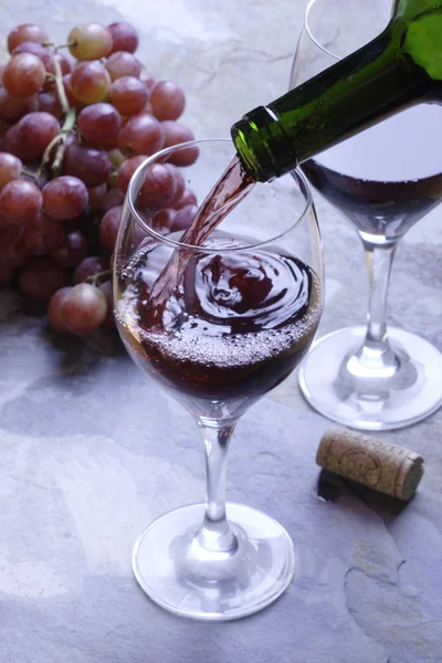 Hälla vin — Stockfoto
