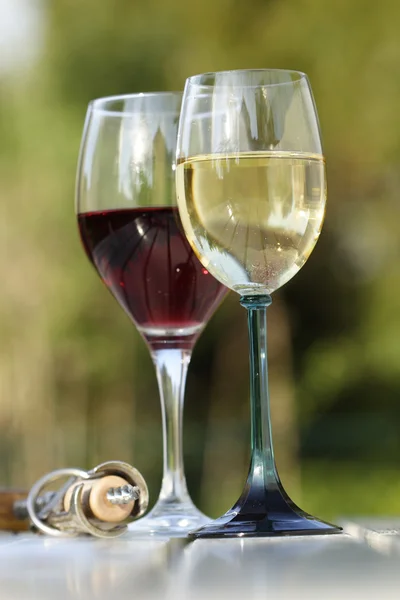 Стакан вина — стоковое фото