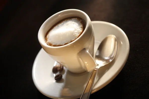 Copa de café espresso macchiato — Foto de Stock