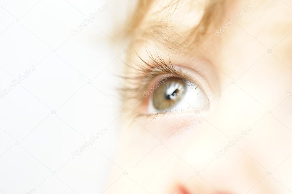 Child's eye