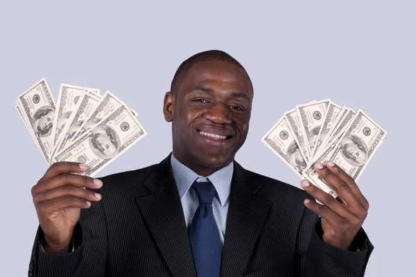 Rich african businessman — Stock Photo, Image