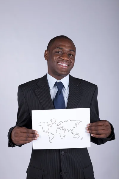 African business globalization — Stock Photo, Image