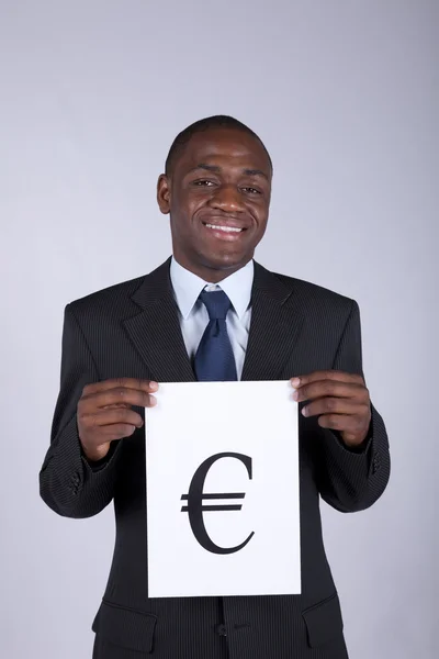 Euro para birimi güç — Stok fotoğraf