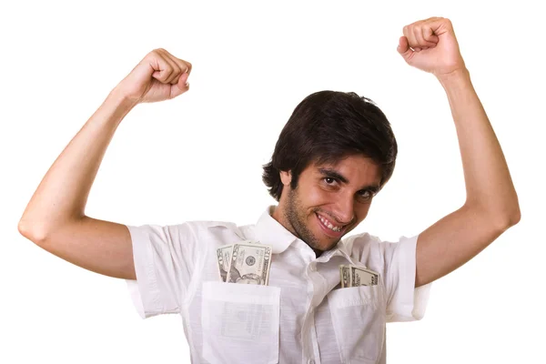 Success with the money — Stock Photo, Image