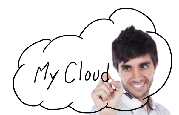 Mój chmura — Zdjęcie stockowe