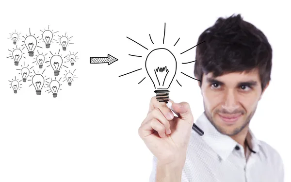 Managing good ideas — Stock Photo, Image