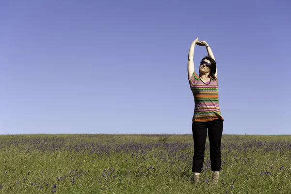 Disfrutando de la vida en primavera — Foto de Stock