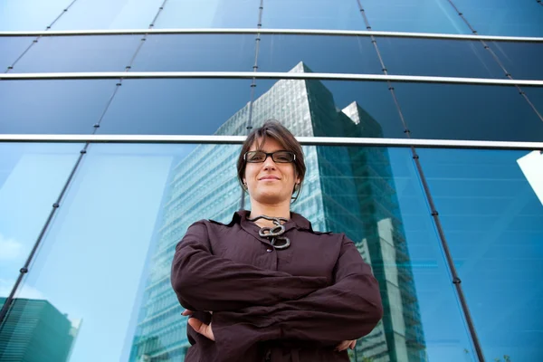 Powerful businesswoman — Stock Photo, Image