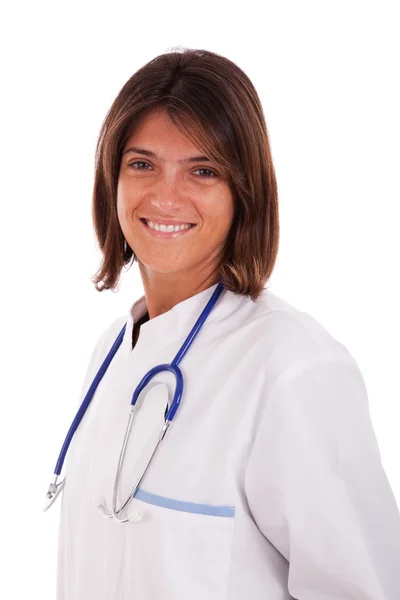 Přátelský ženský lékař — Stock fotografie